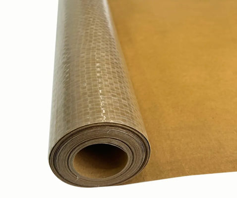 Papel VCI laminado de tejido tejido HDPE para envoltura, para protección contra la oxidación, para acero