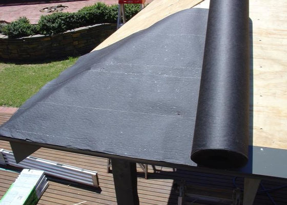 Edificio de estilo moderno Techo sintético Revestimiento impermeable PP y membrana de betún resistente al agua para uso al aire libre