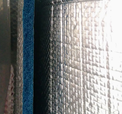 A medida de las dos caras de aluminio puro EPE XPE aislamiento de espuma para el techo de la pared del piso del coche