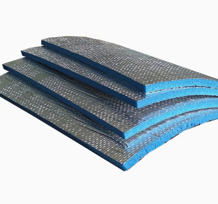 A medida de las dos caras de aluminio puro EPE XPE aislamiento de espuma para el techo de la pared del piso del coche