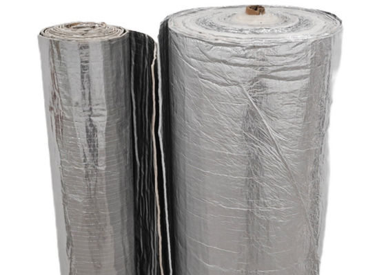 Corazón de fibra de vidrio a prueba de fuego 3 mm 6 mm Folias de aislamiento flexible con reflejo para edificios metálicos