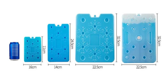 Super frío congelador ladrillo de hielo en bolsas más frías para almacenamiento de alimentos alimentos congelados